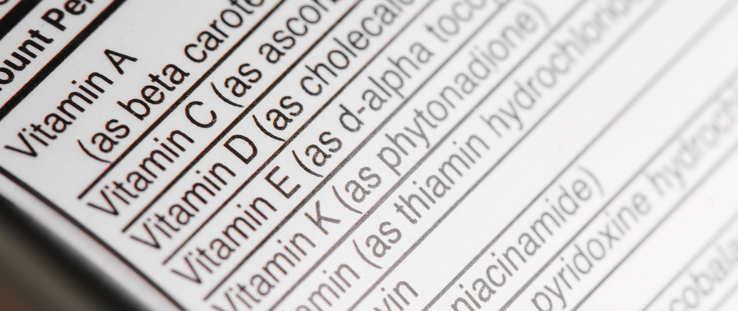 How To Read Supplement Labels