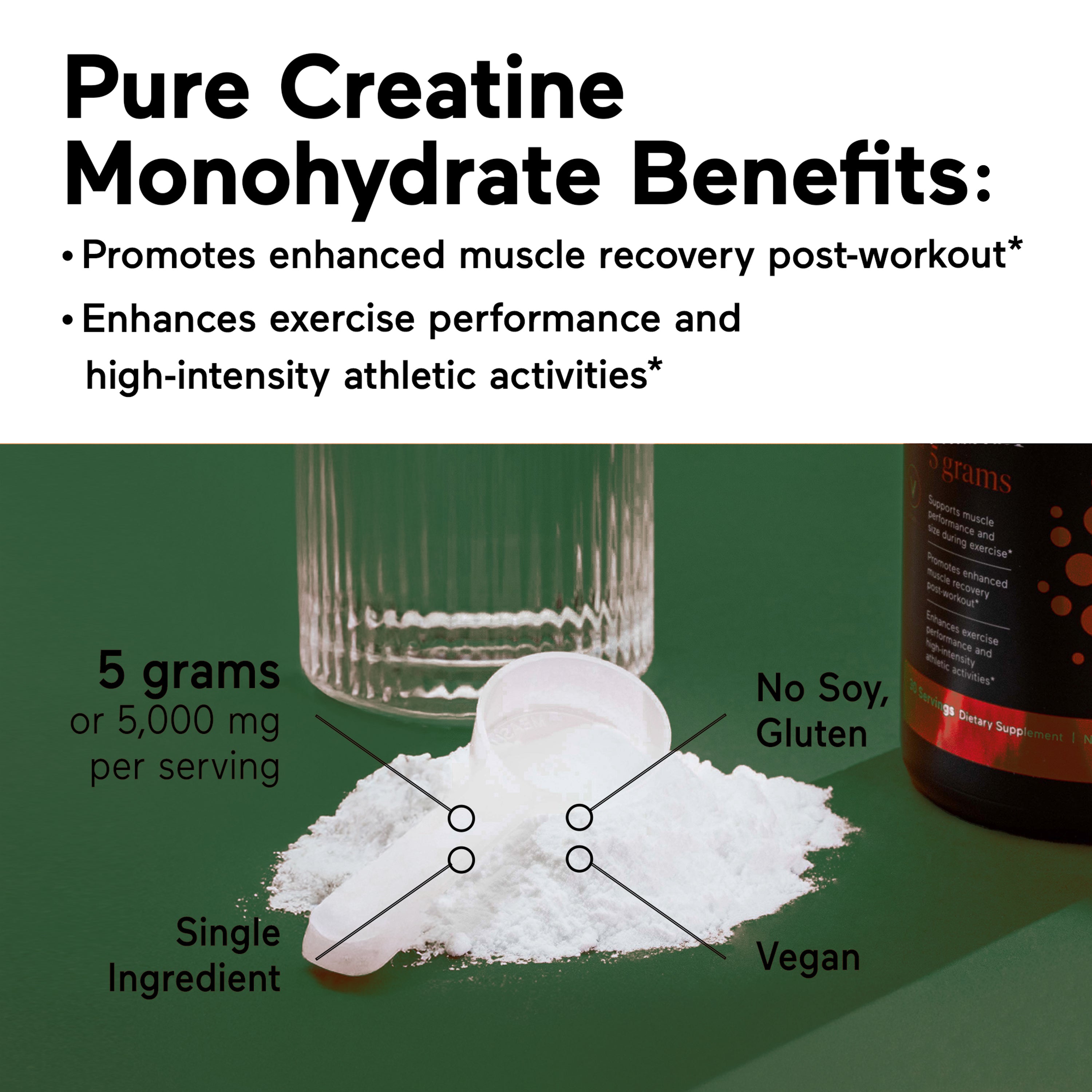 Smarter Creatine Monohydrate Powder