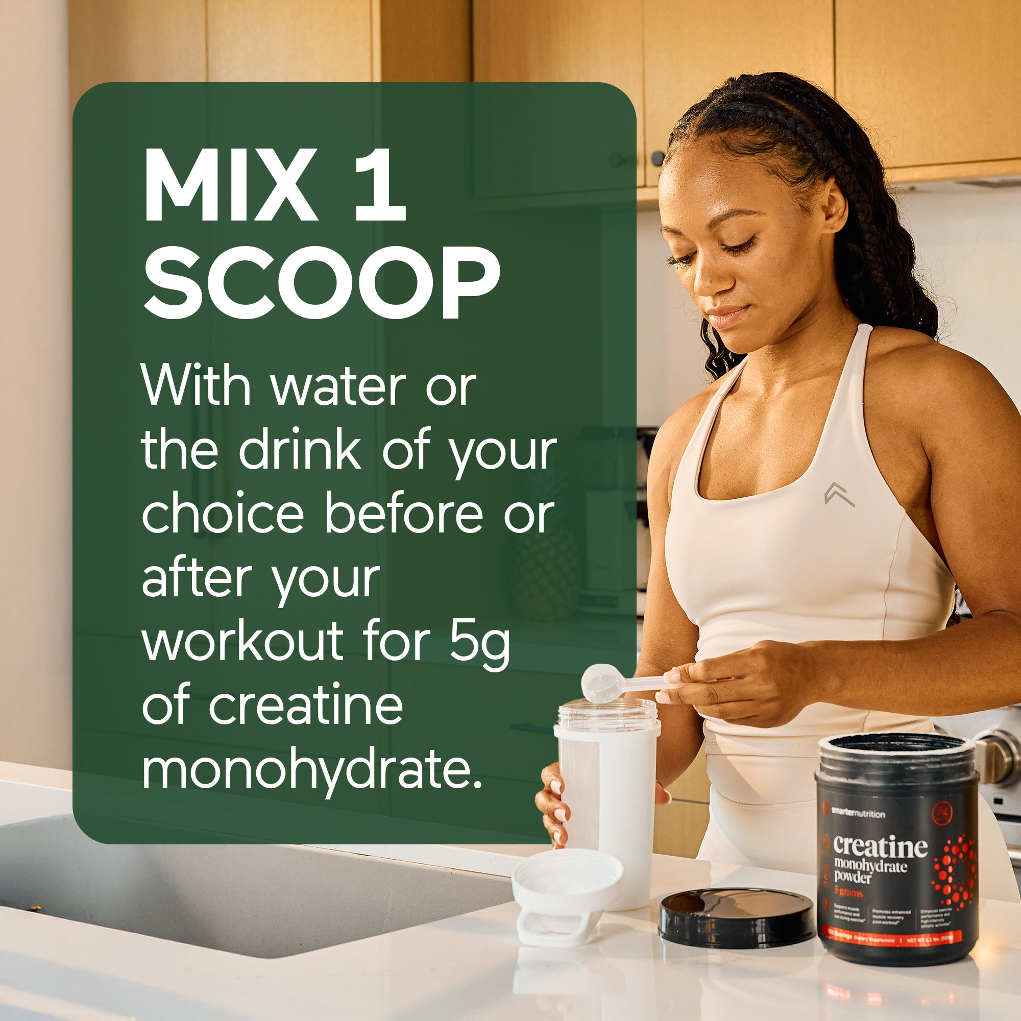 Smarter Creatine Monohydrate Powder