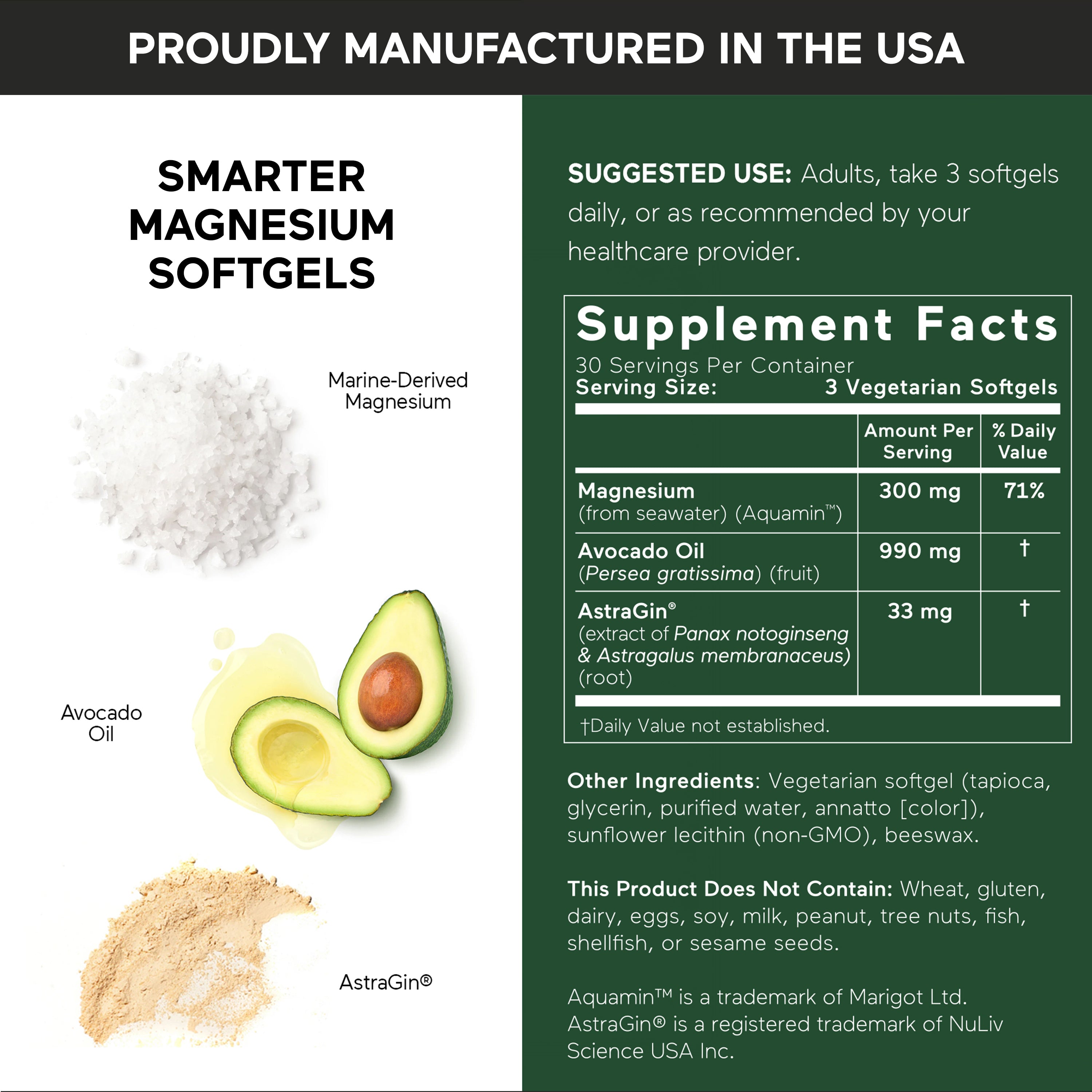 Smarter Magnesium Softgels