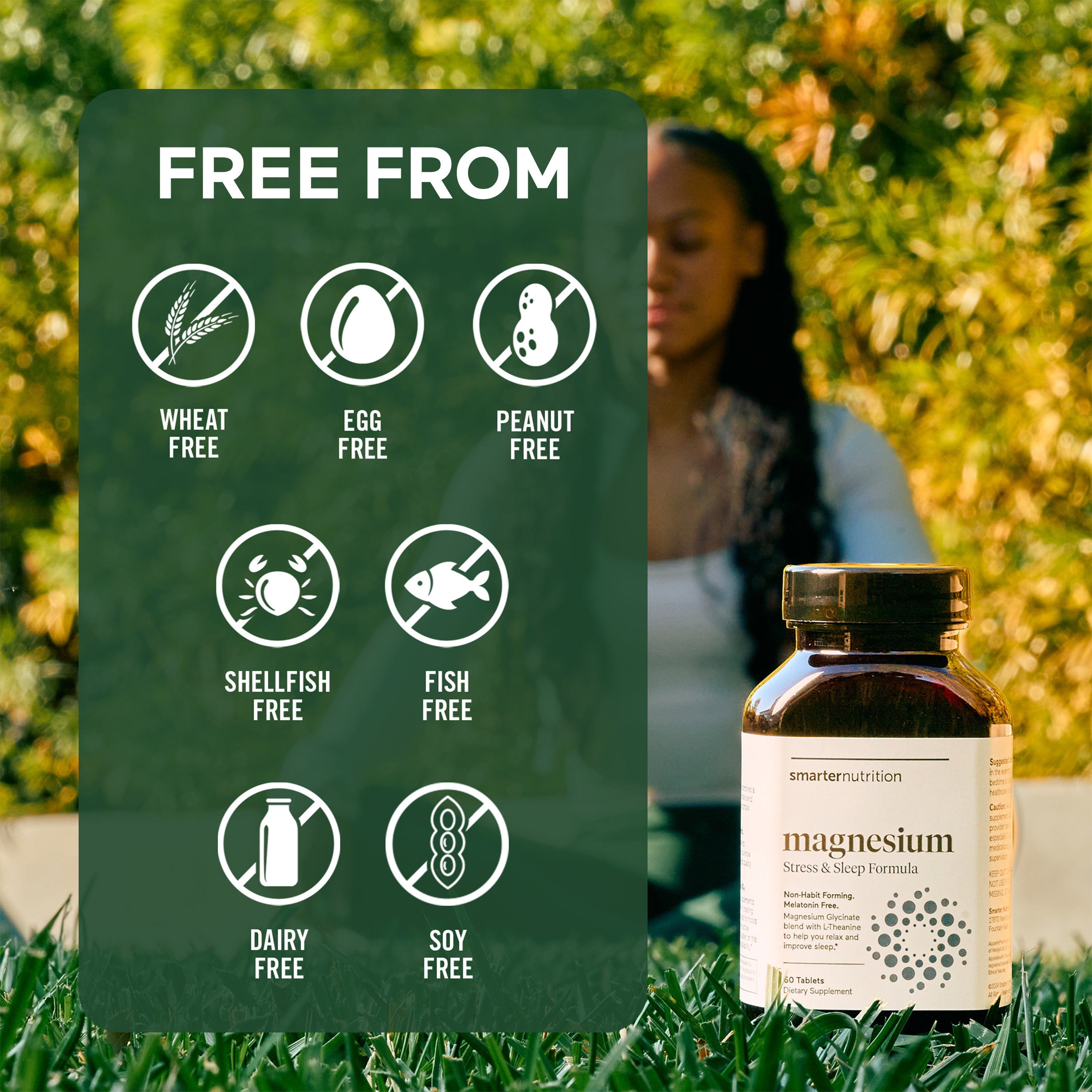 Smarter Magnesium Stress & Sleep Formula - Tablets